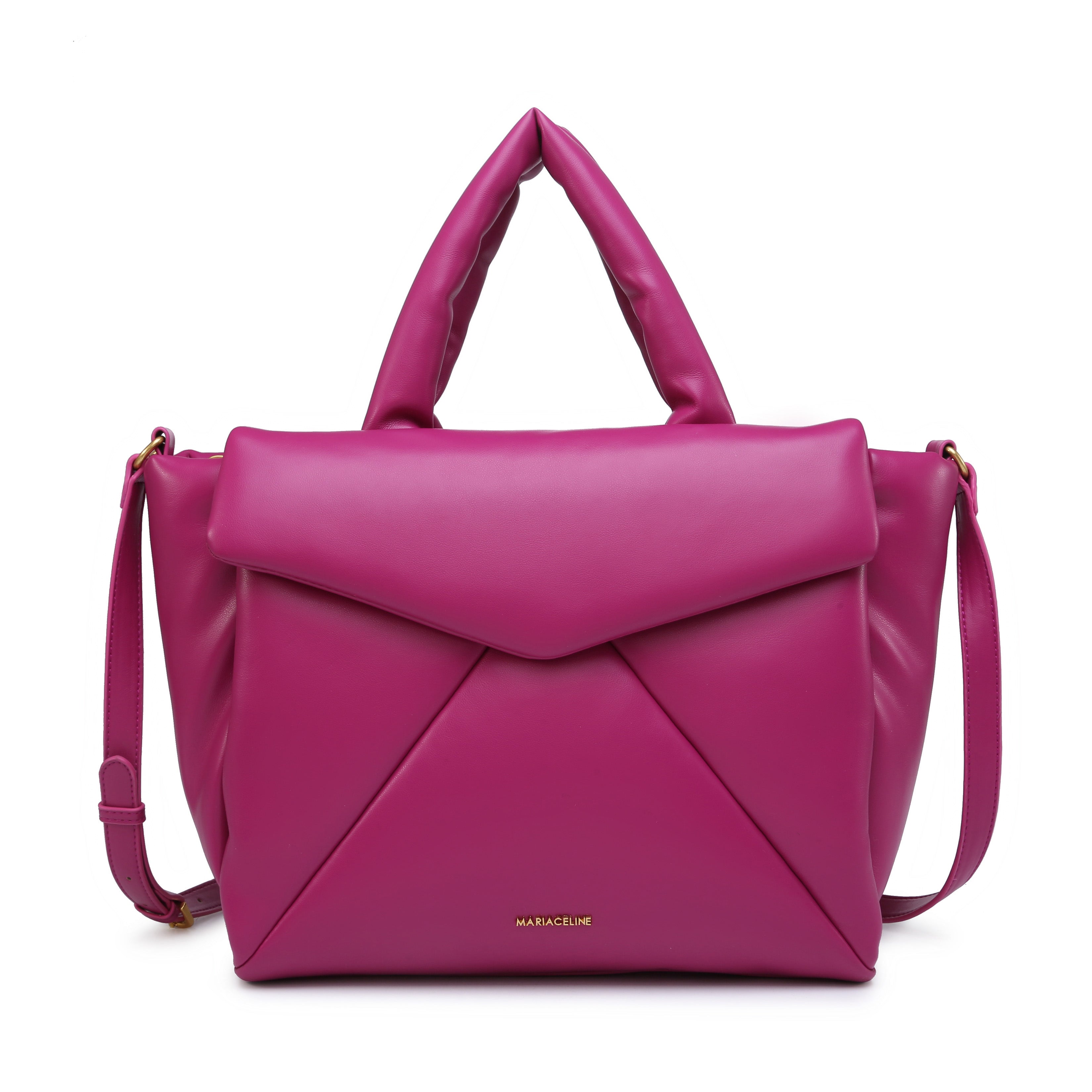 LOU TOTE BAG - FUCHSIA