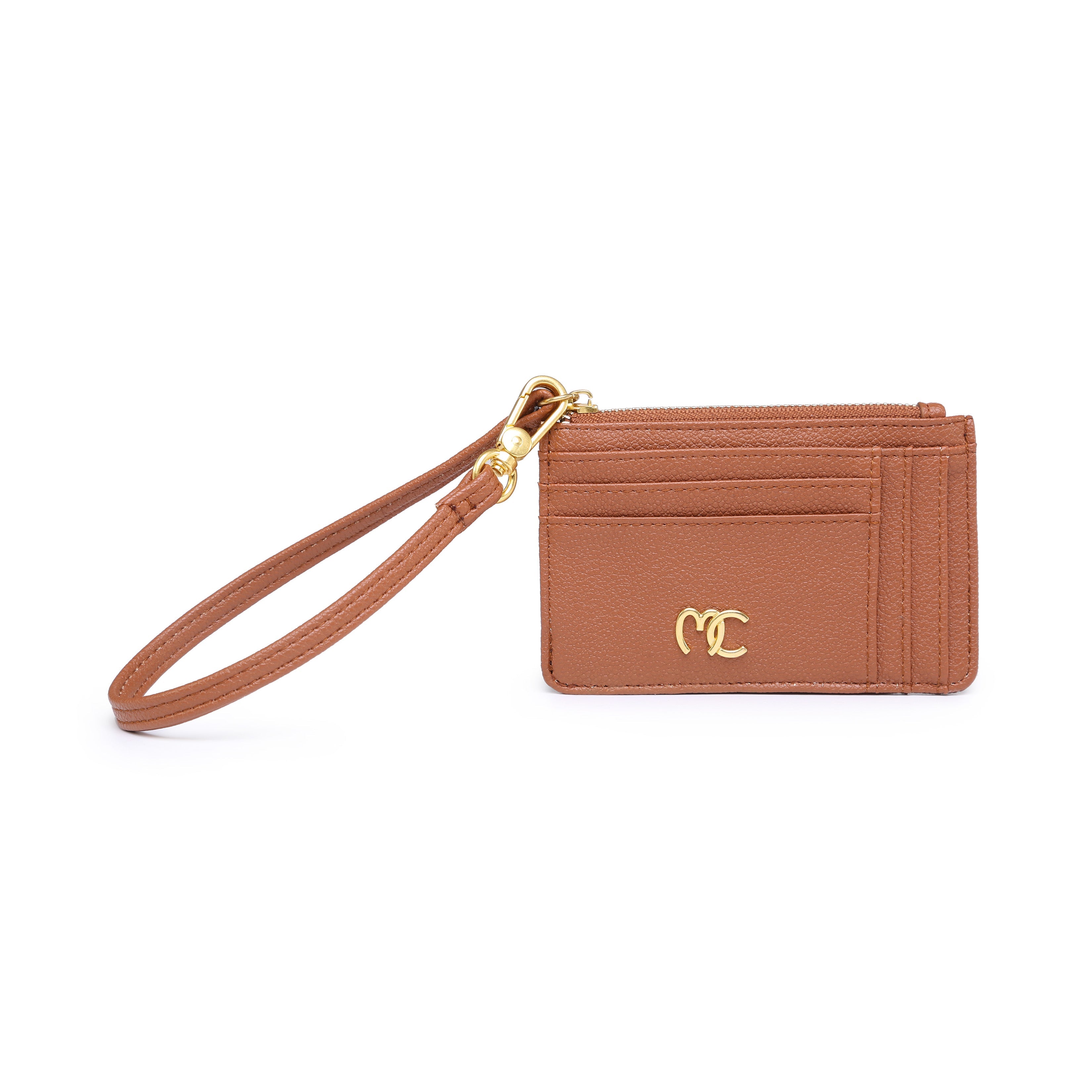 VIVI CARD HOLDER - BROWN