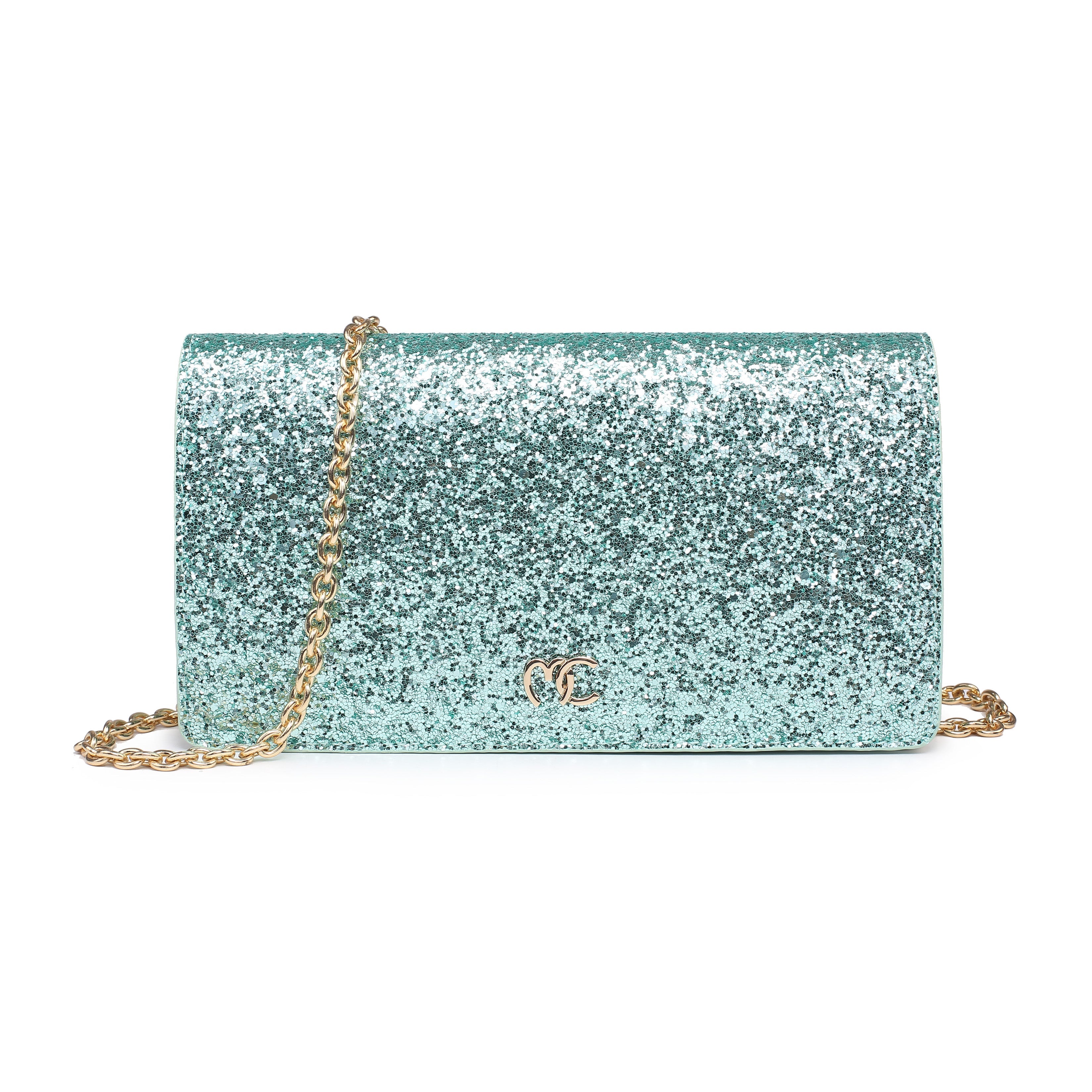 WANDA CLUTCH BAG GREEN