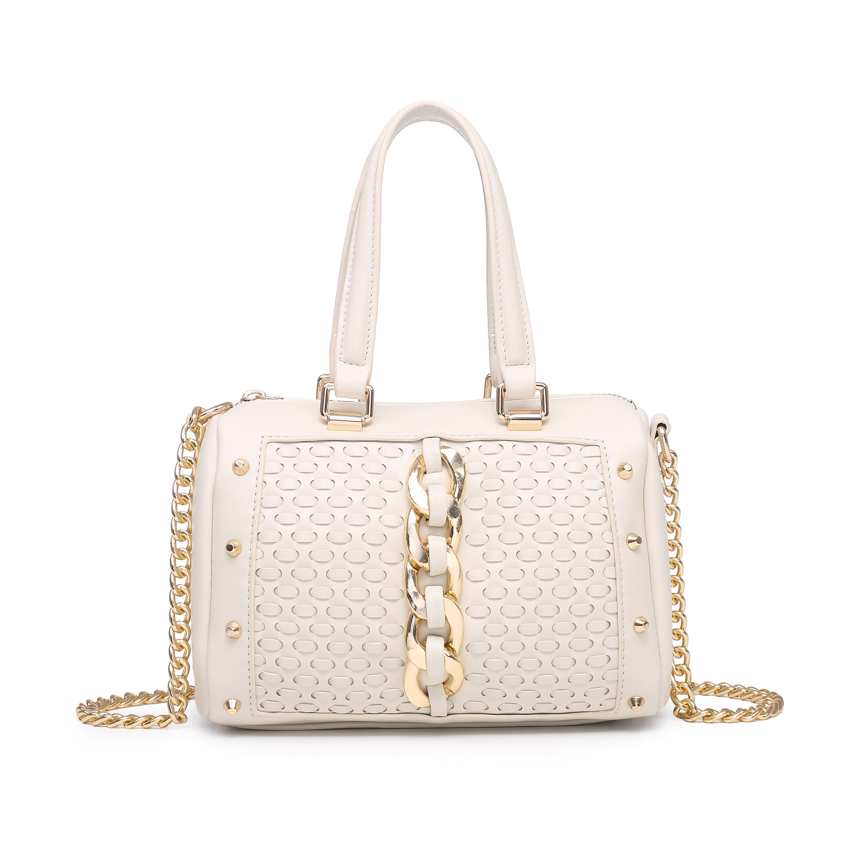 AIRA BOSTON BAG WHITE