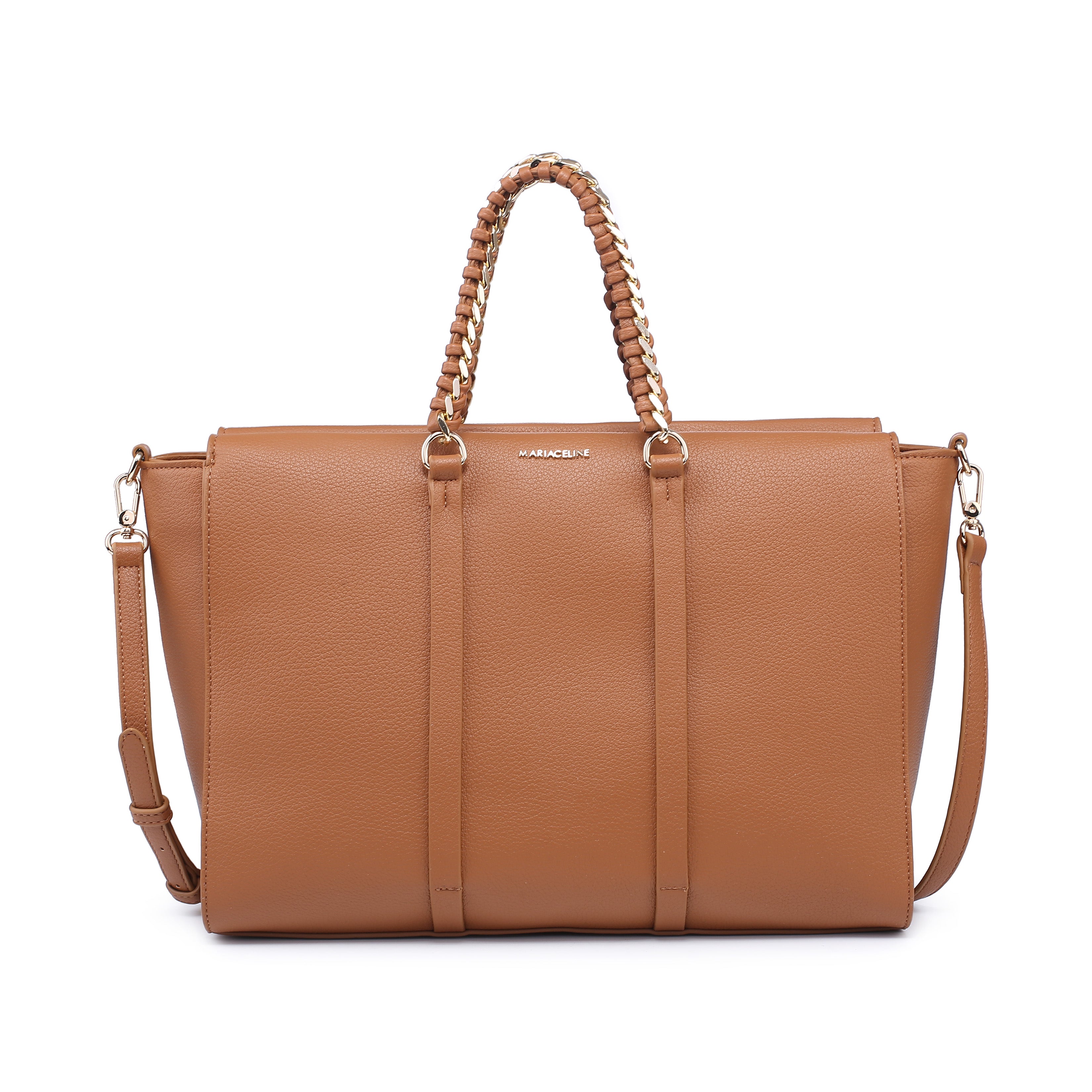 LUANA SATCHEL BAG BROWN