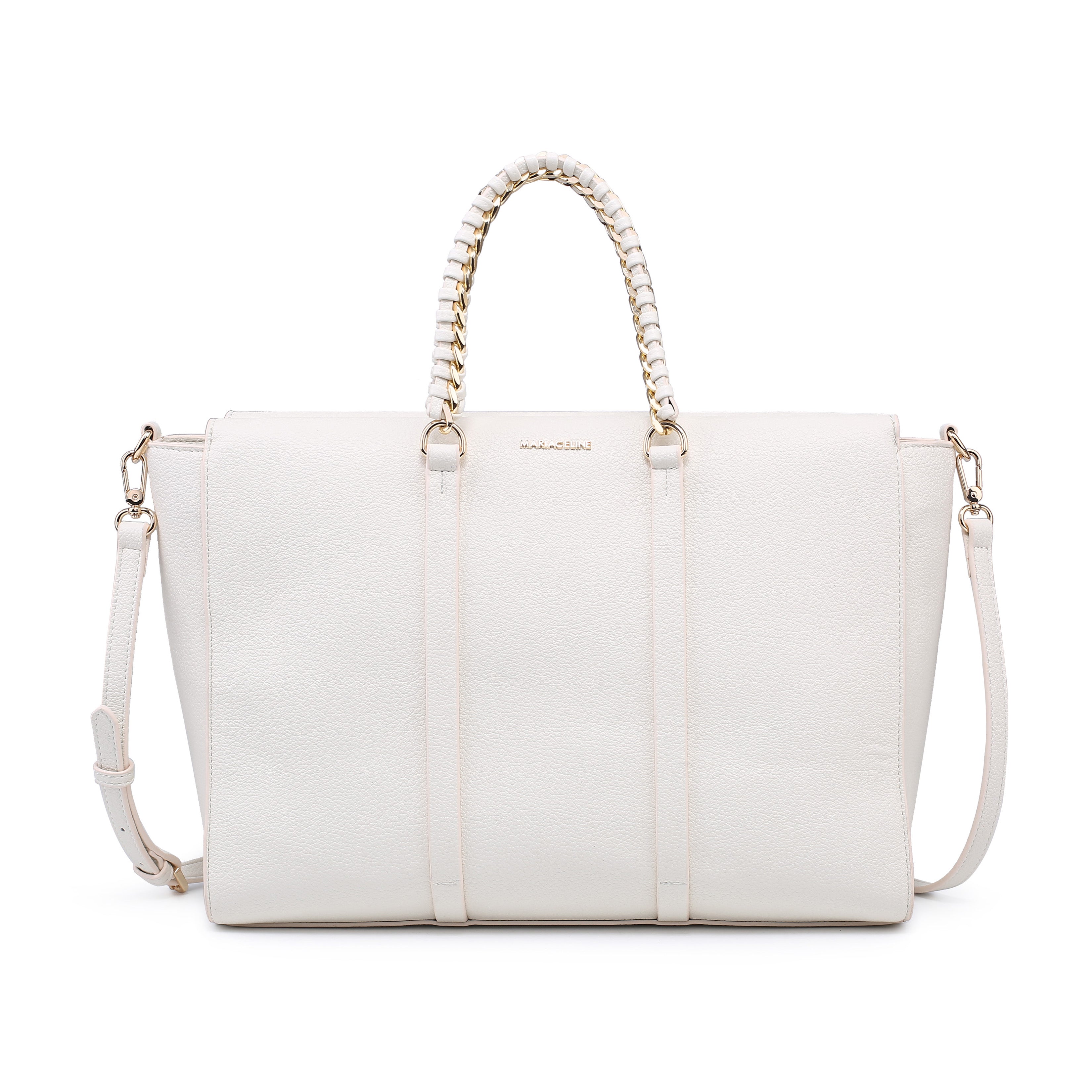 LUANA SATCHEL BAG WHITE
