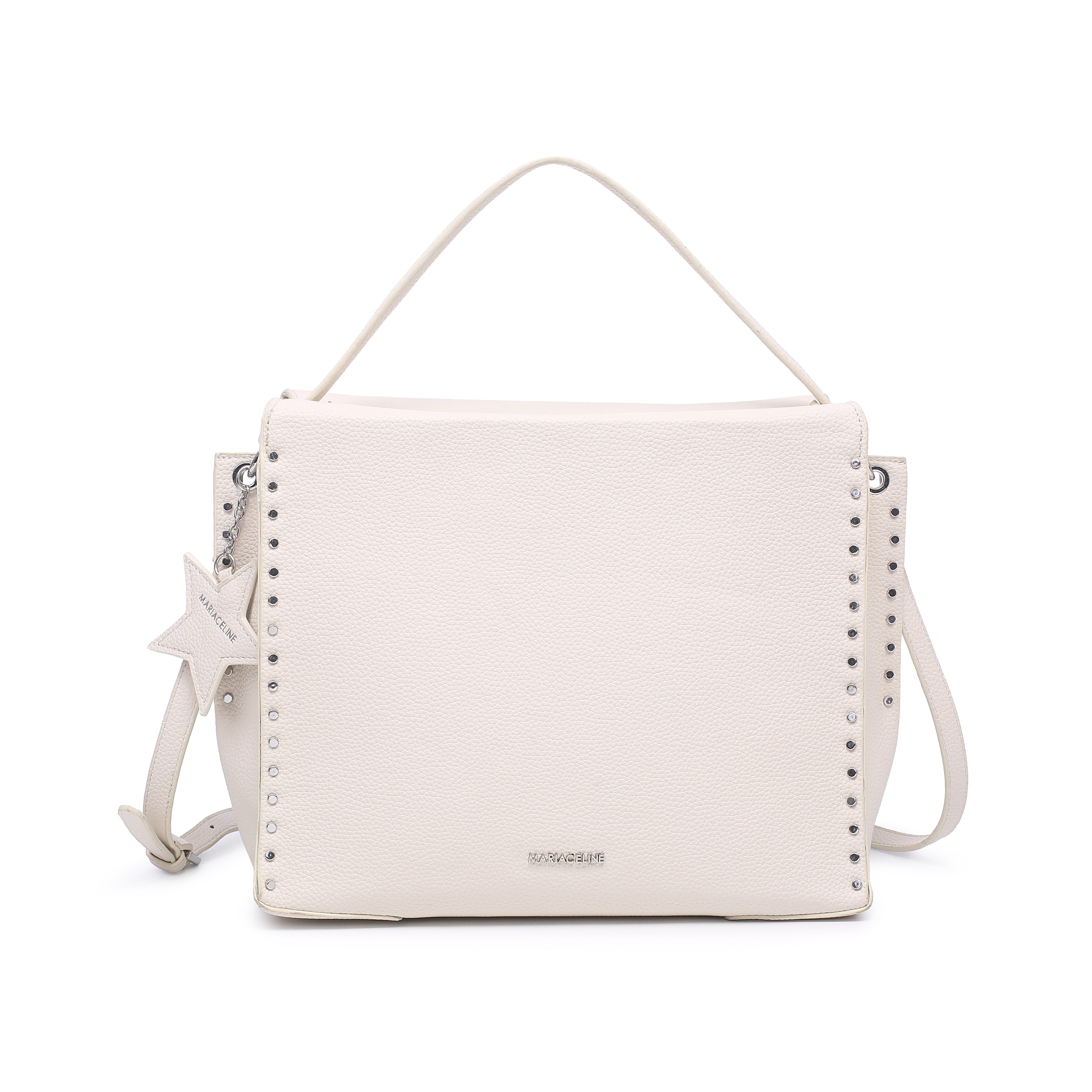 STELLA HOBO BAG WHITE