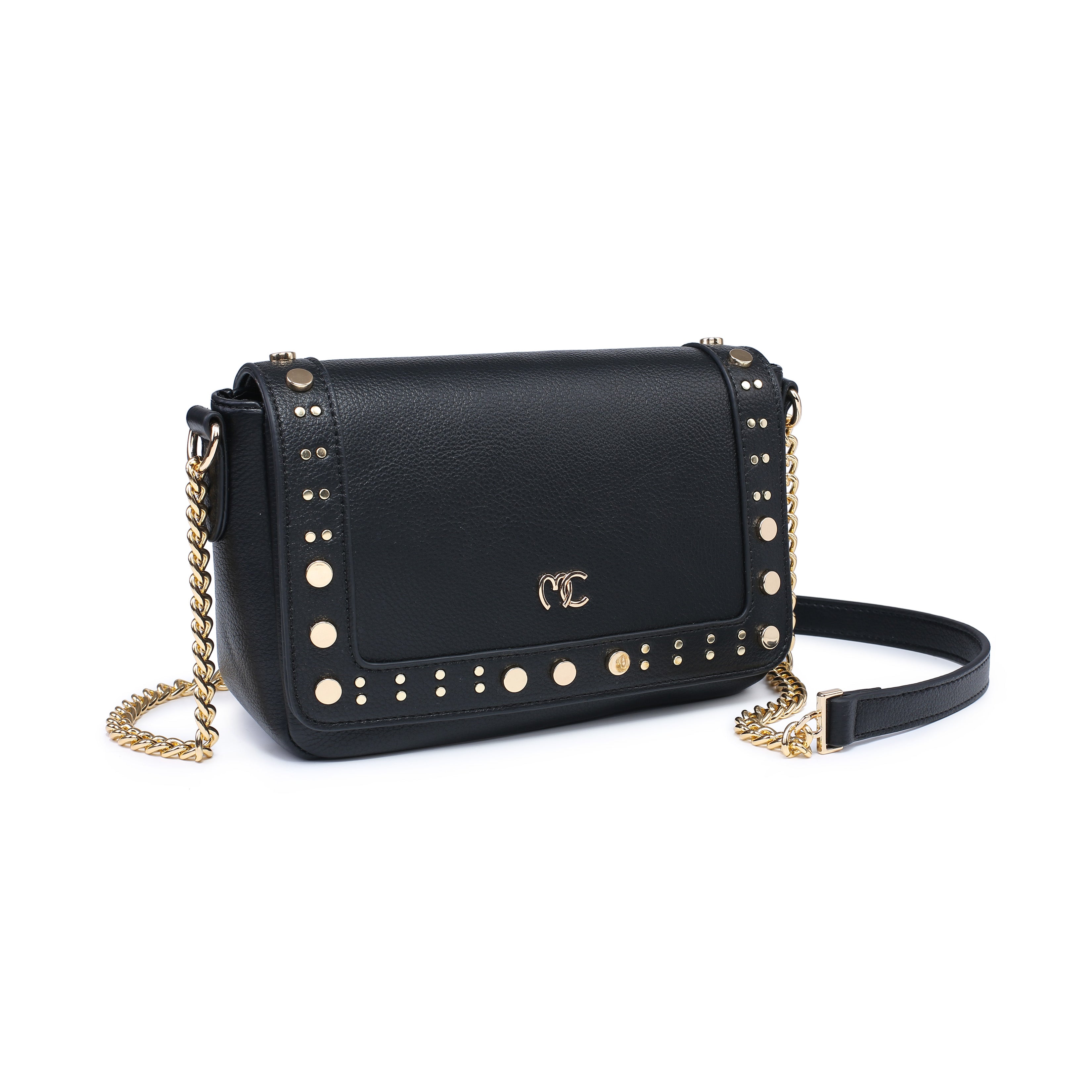 NORA FLAP BAG BLACK