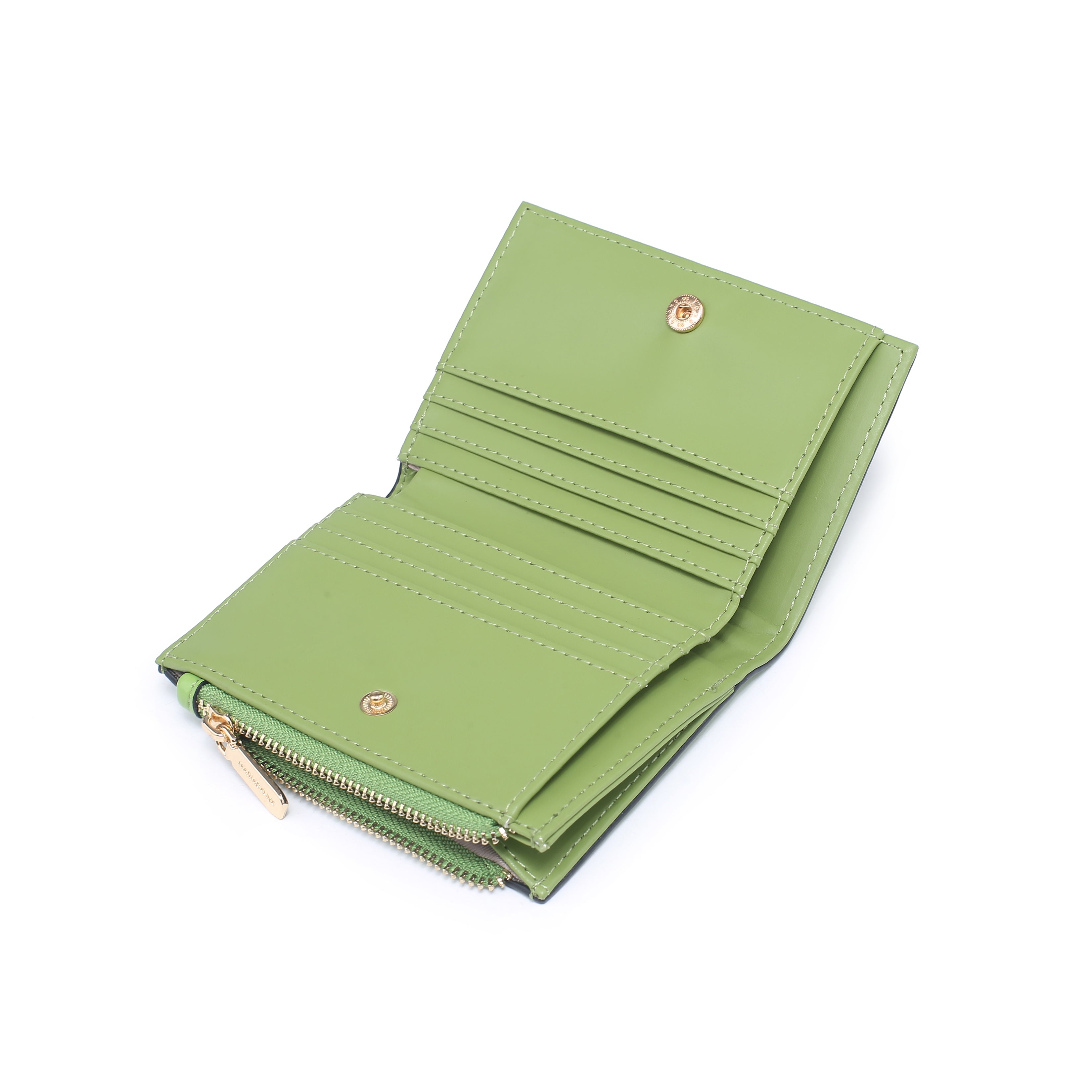 NORA SMALL WALLET LIME