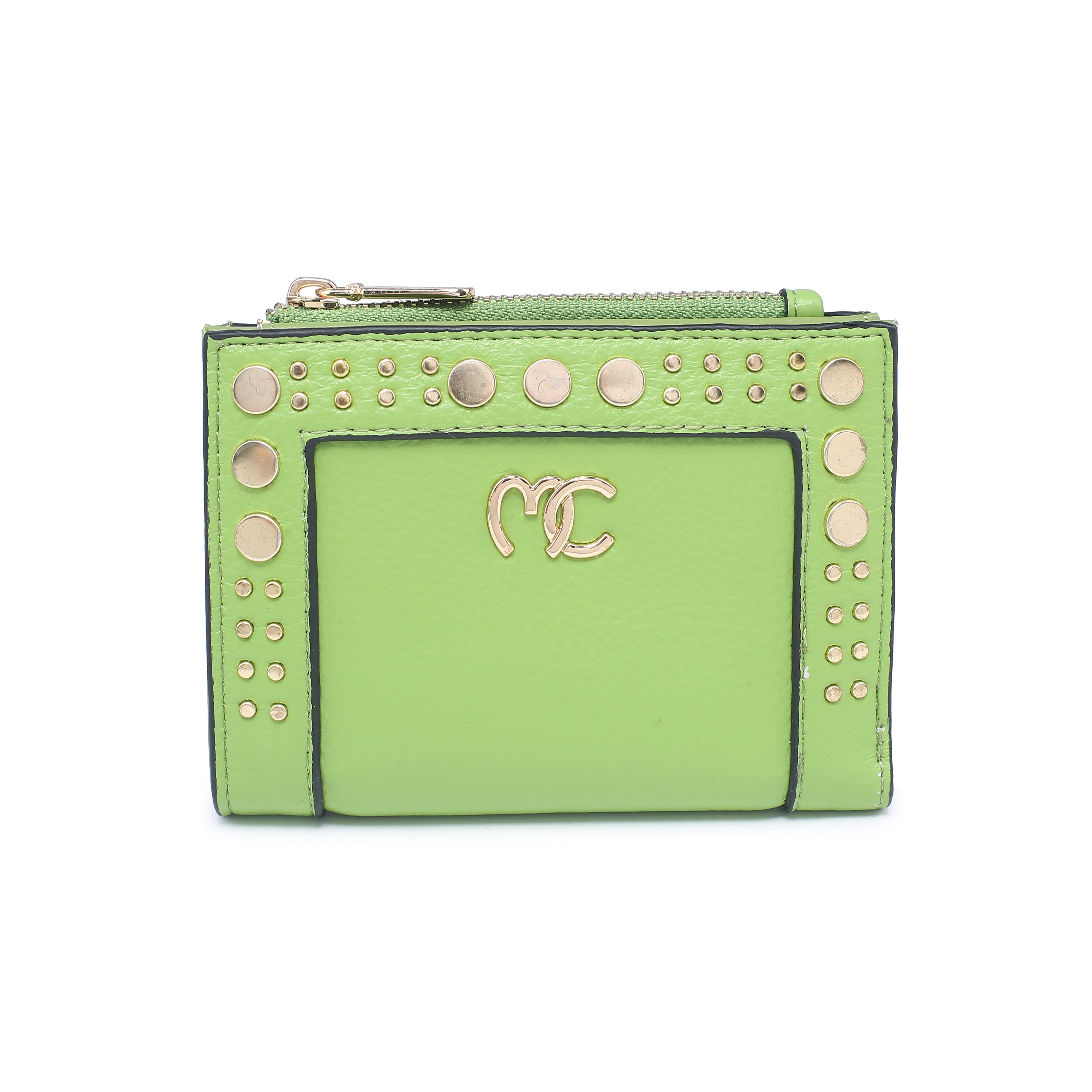 NORA SMALL WALLET LIME