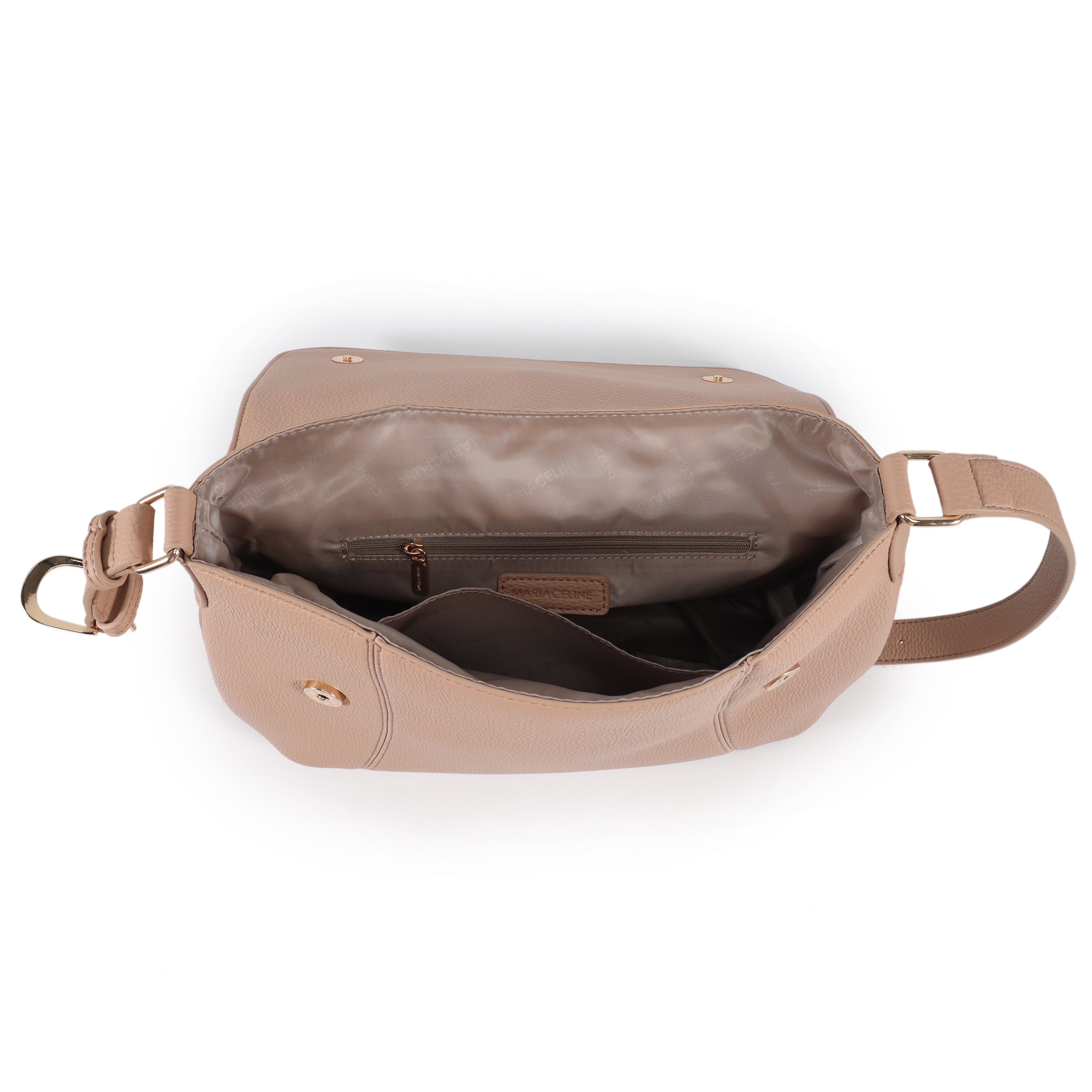MC5607-1 VIOLA FLAP BAG