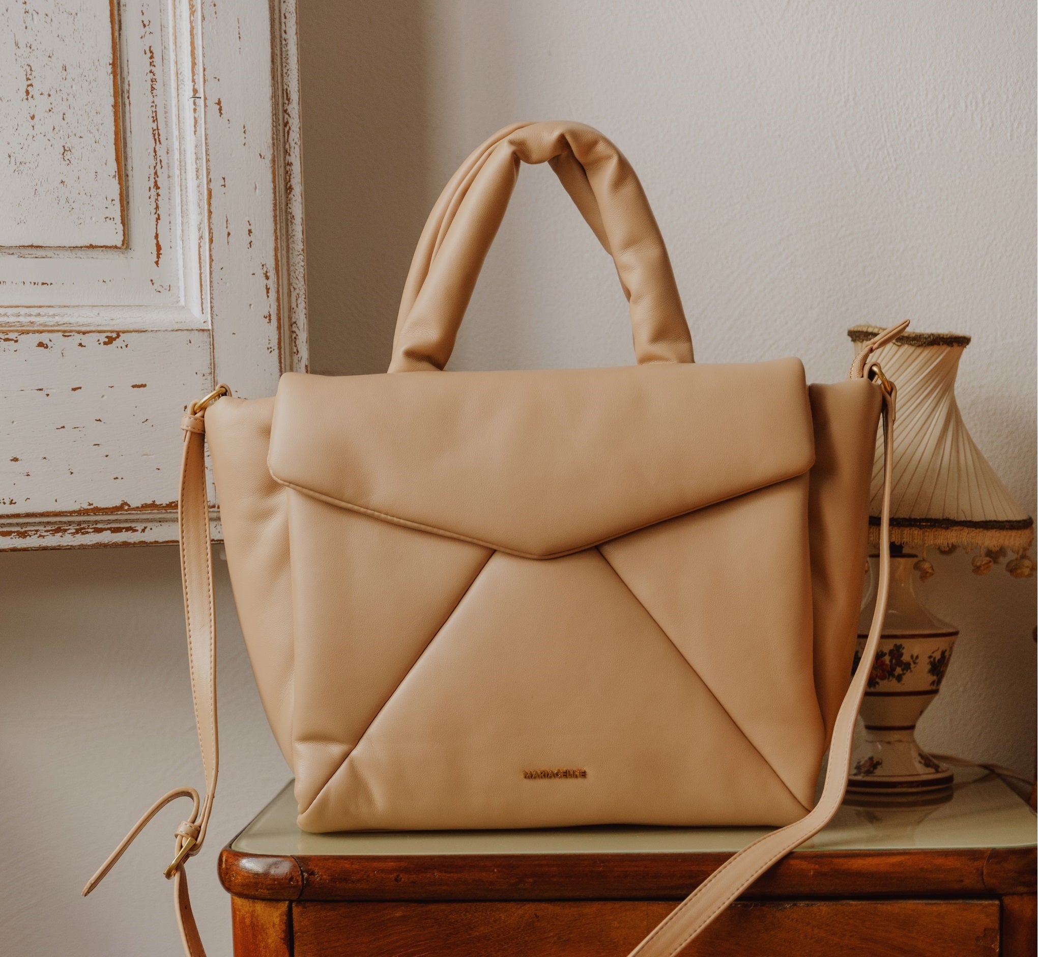 LOU TOTE BAG - SAND