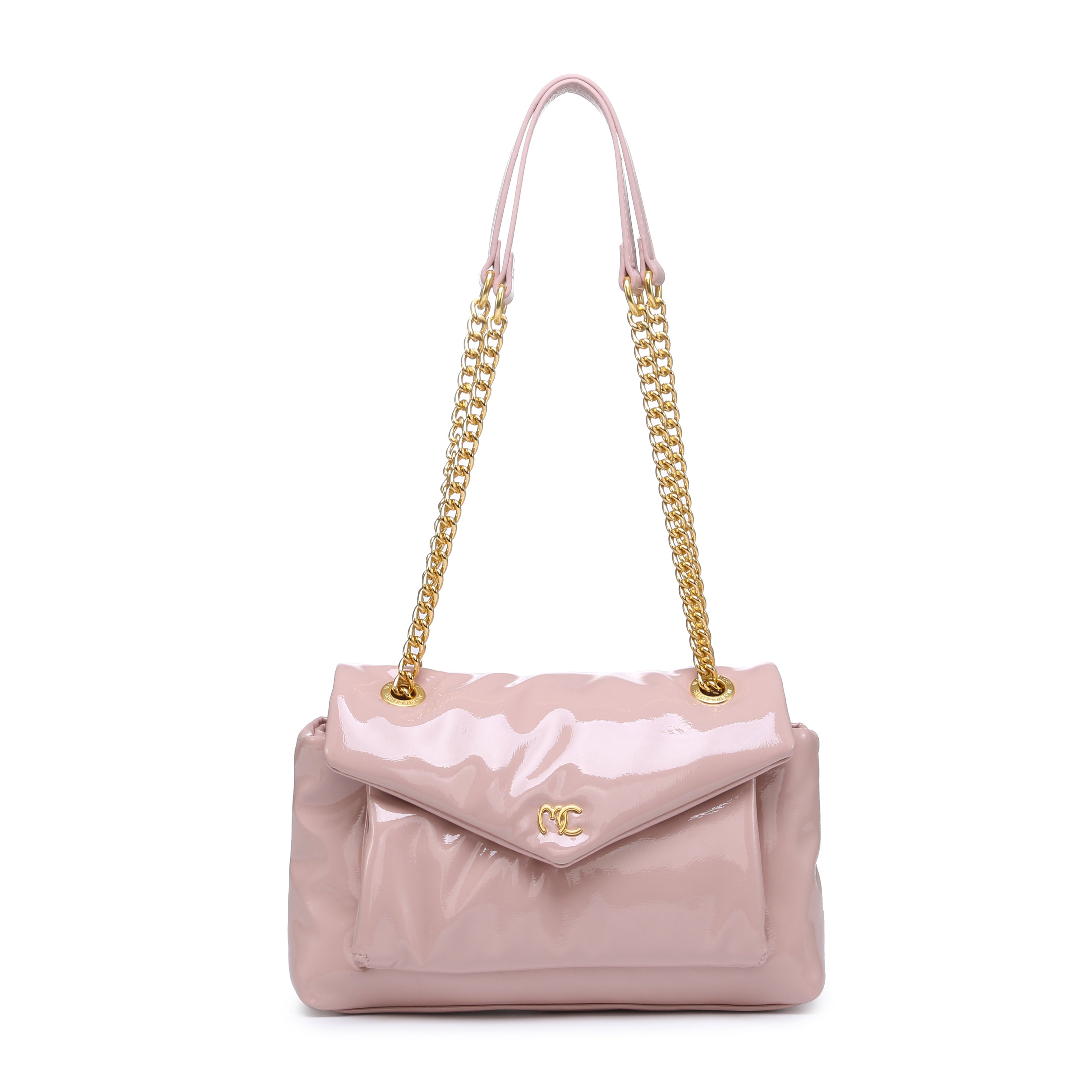 BLAIRE SMALL ENVELOPE BAG - PINK