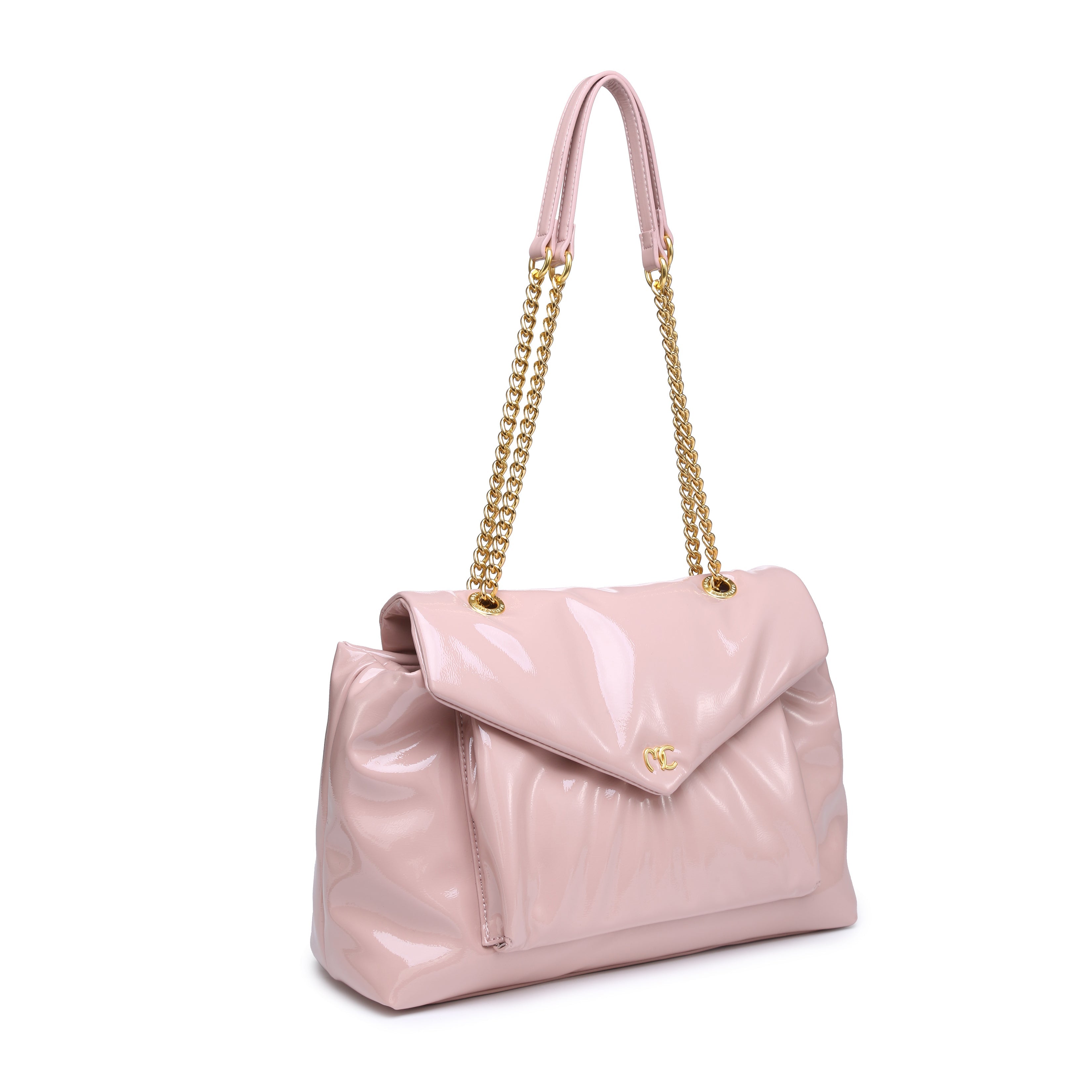 BLAIRE BIG ENVELOPE BAG - PINK
