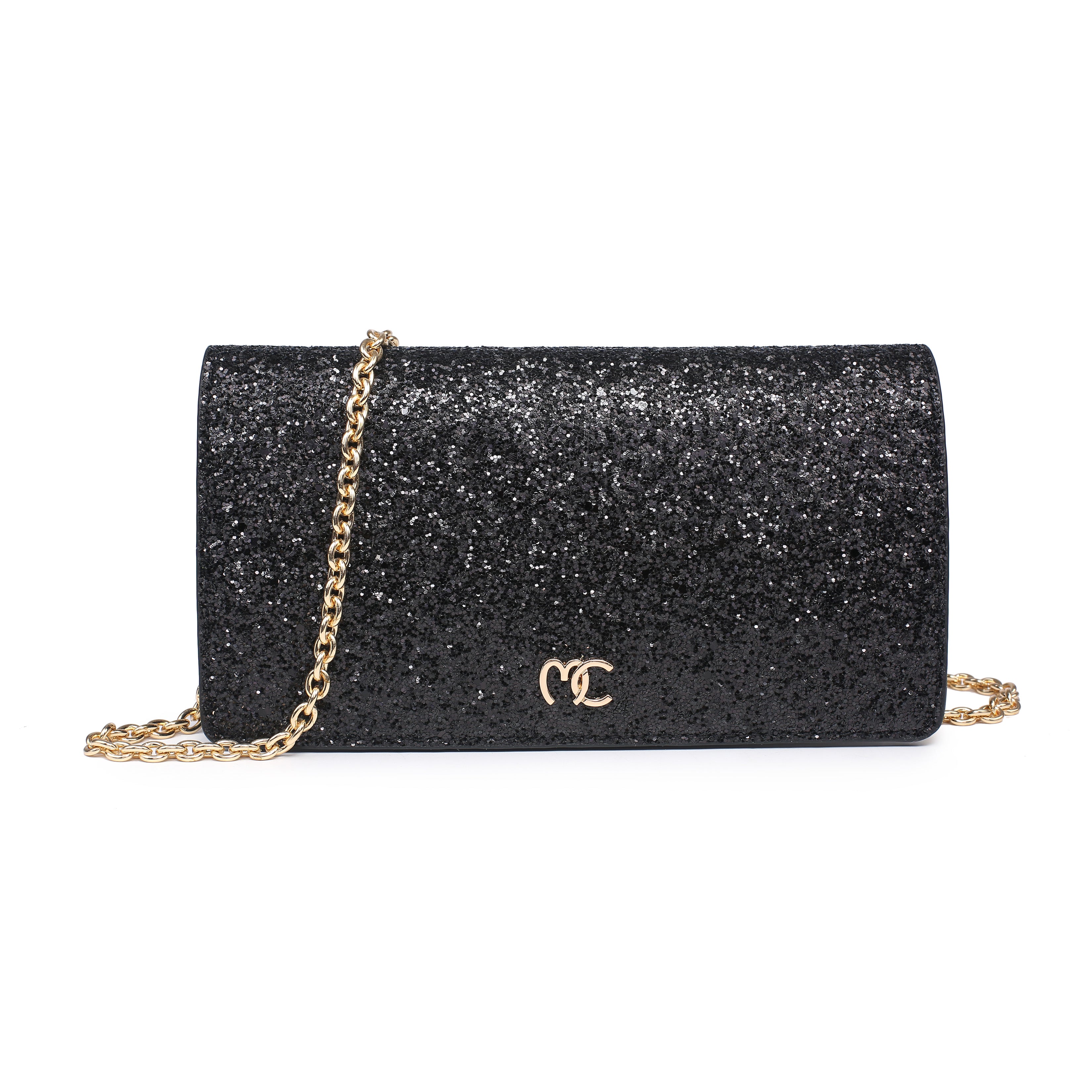 WANDA CLUTCH BAG BLACK