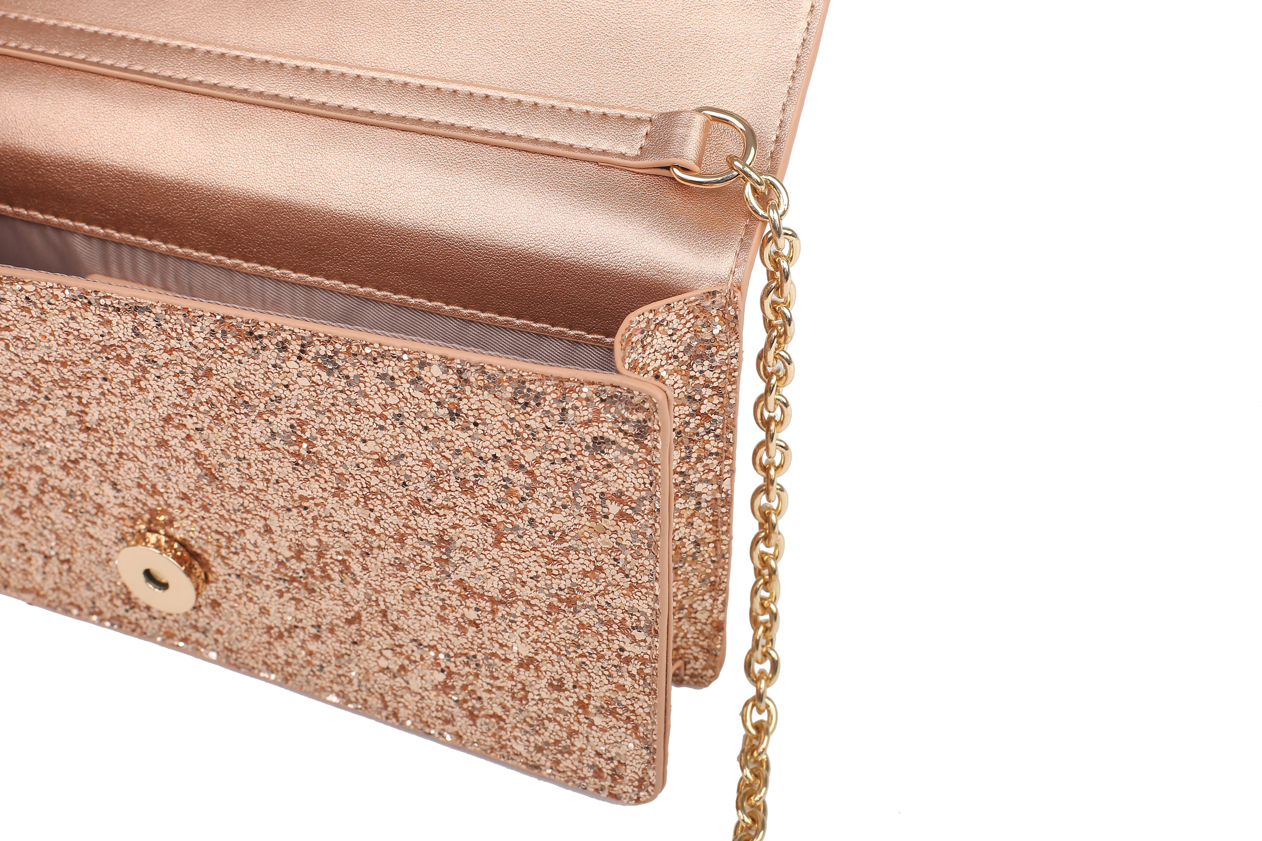WANDA CLUTCH BAG NUDE