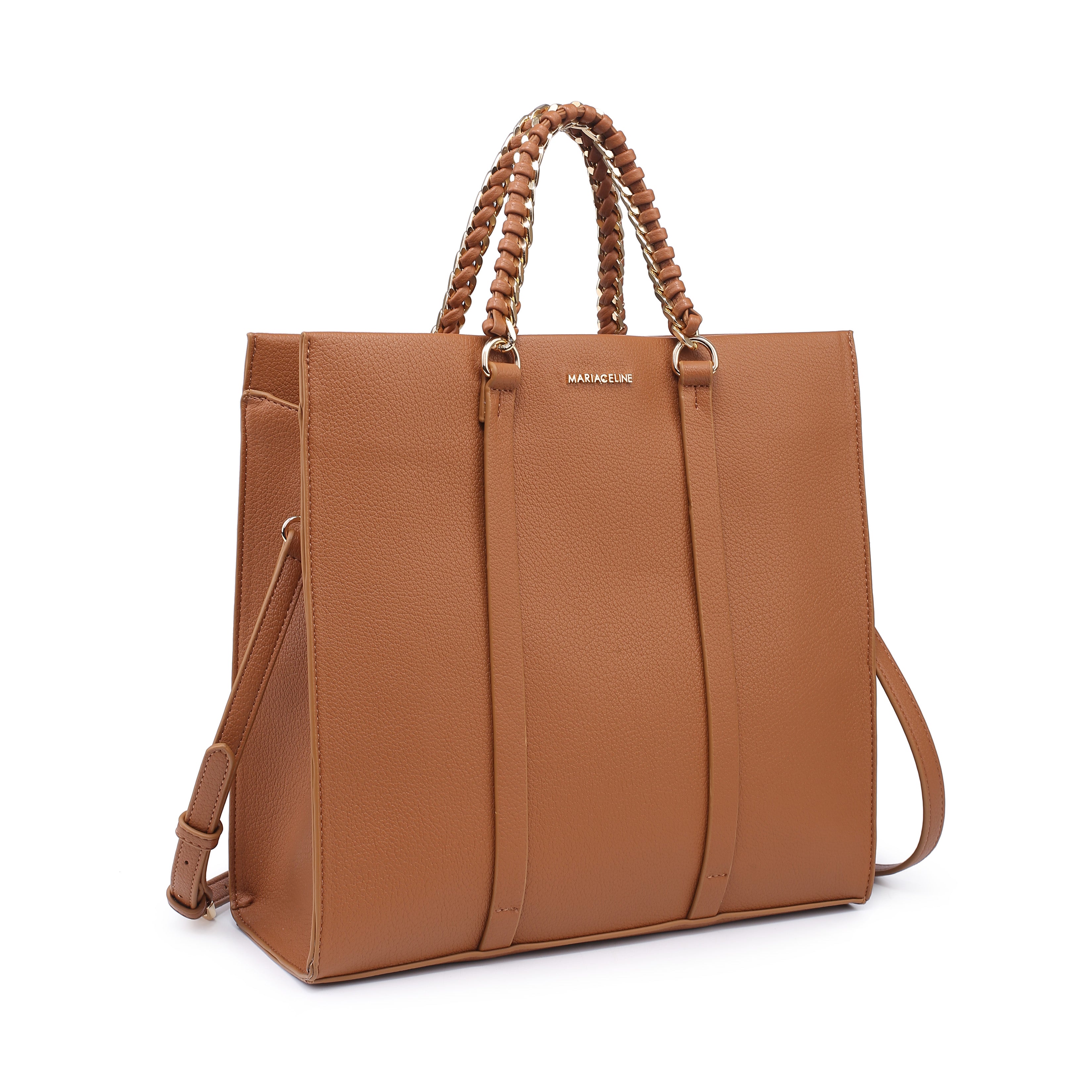 LUANA TOTE BAG BROWN