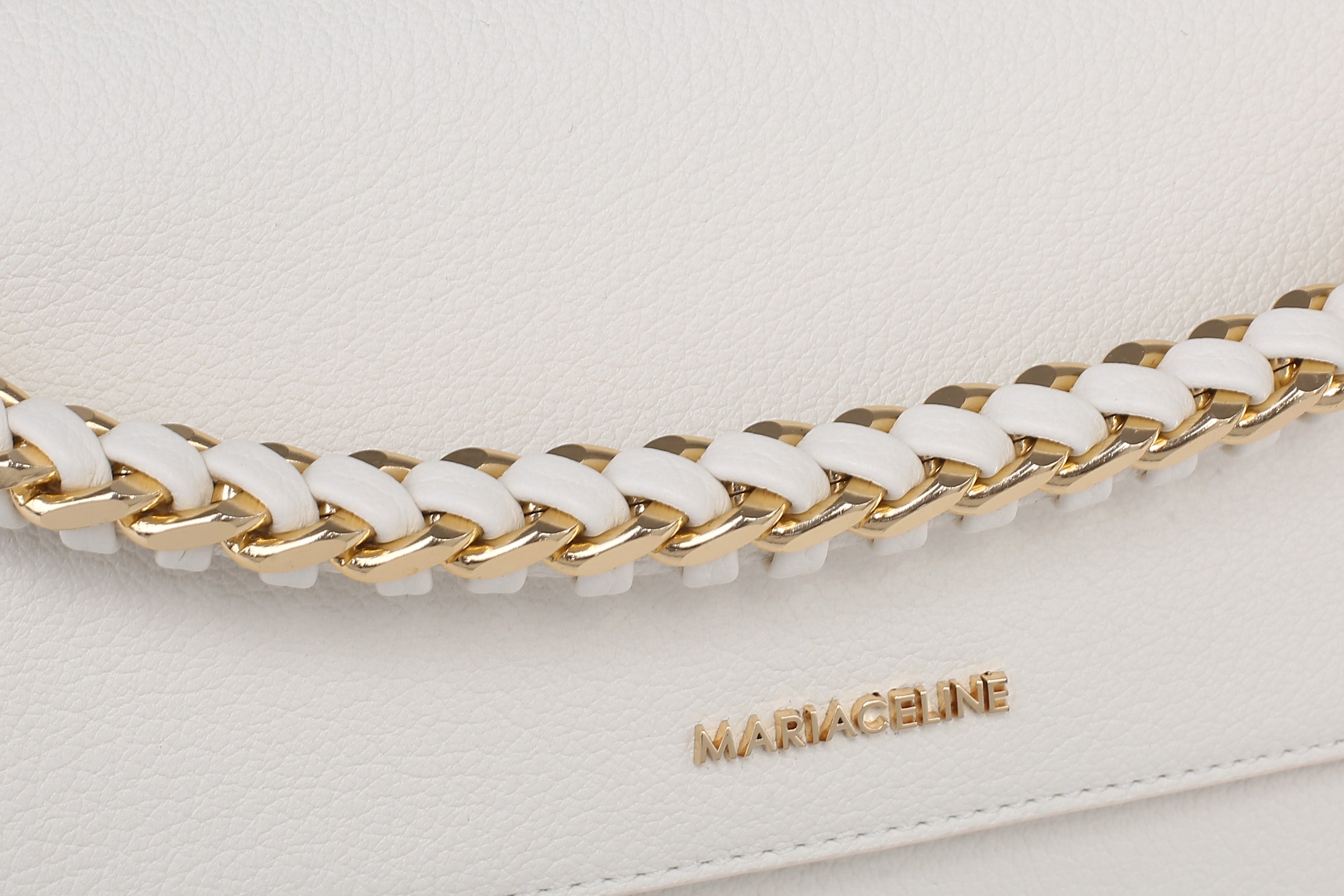 LUANA FLAP BAG WHITE