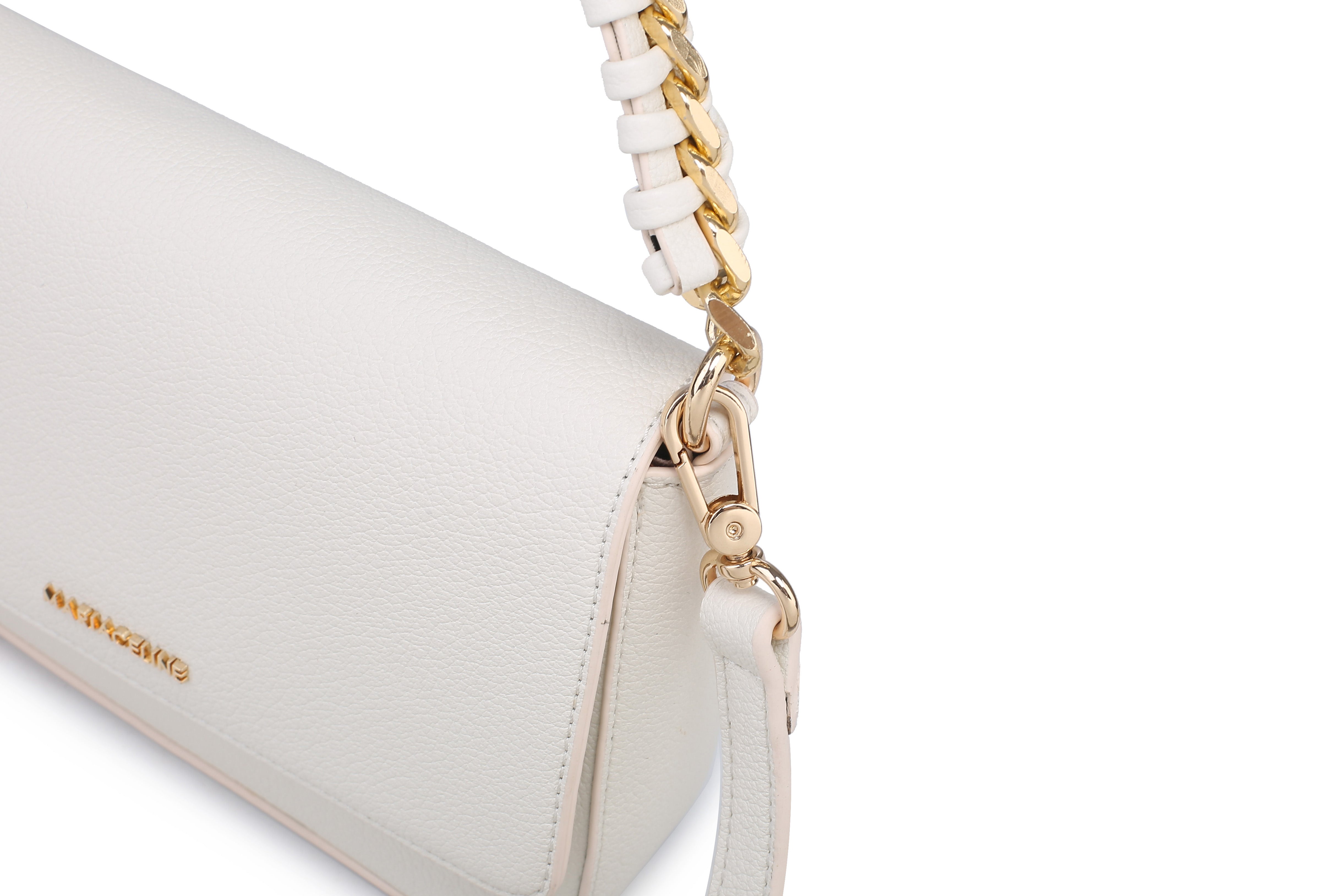 LUANA FLAP BAG WHITE