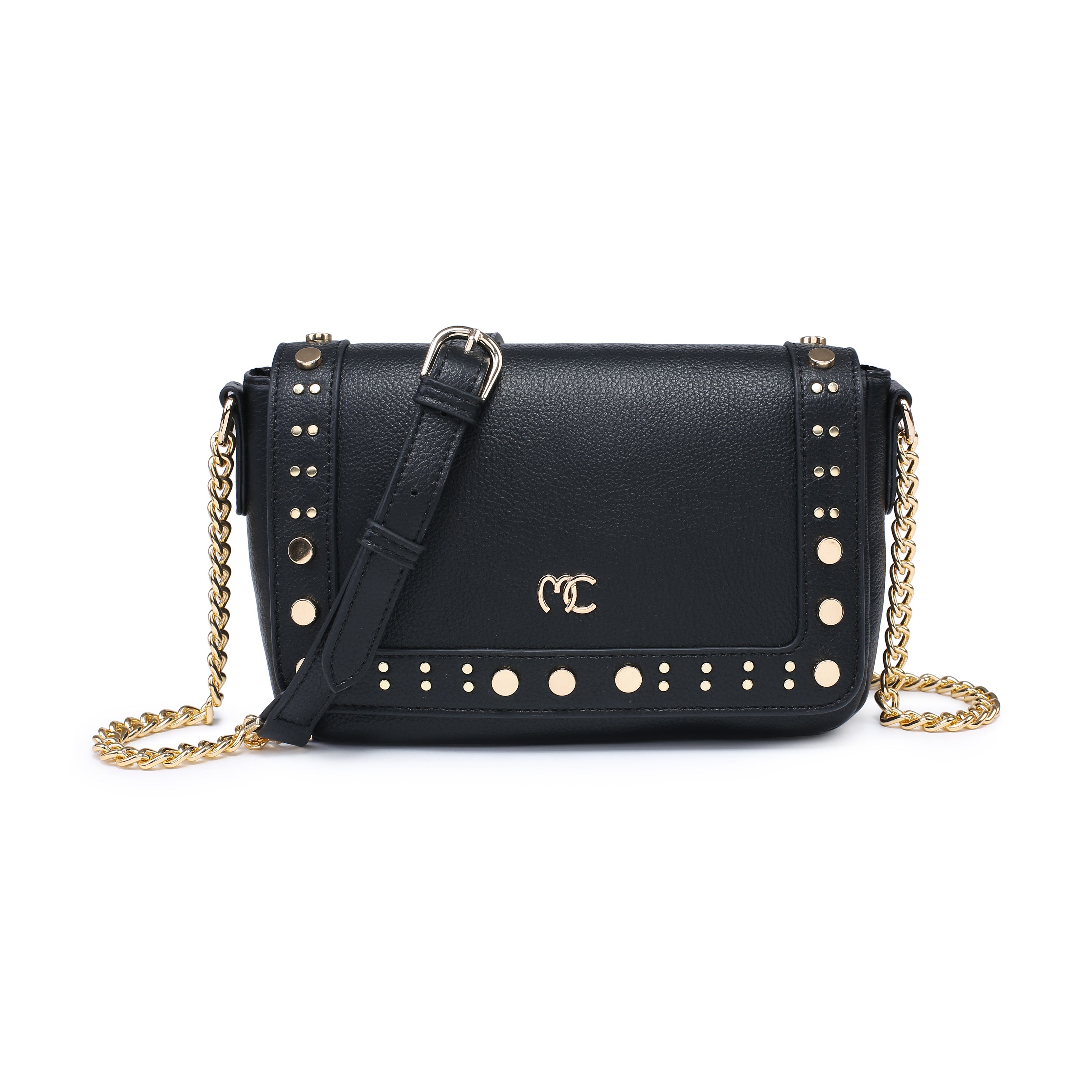 NORA FLAP BAG BLACK