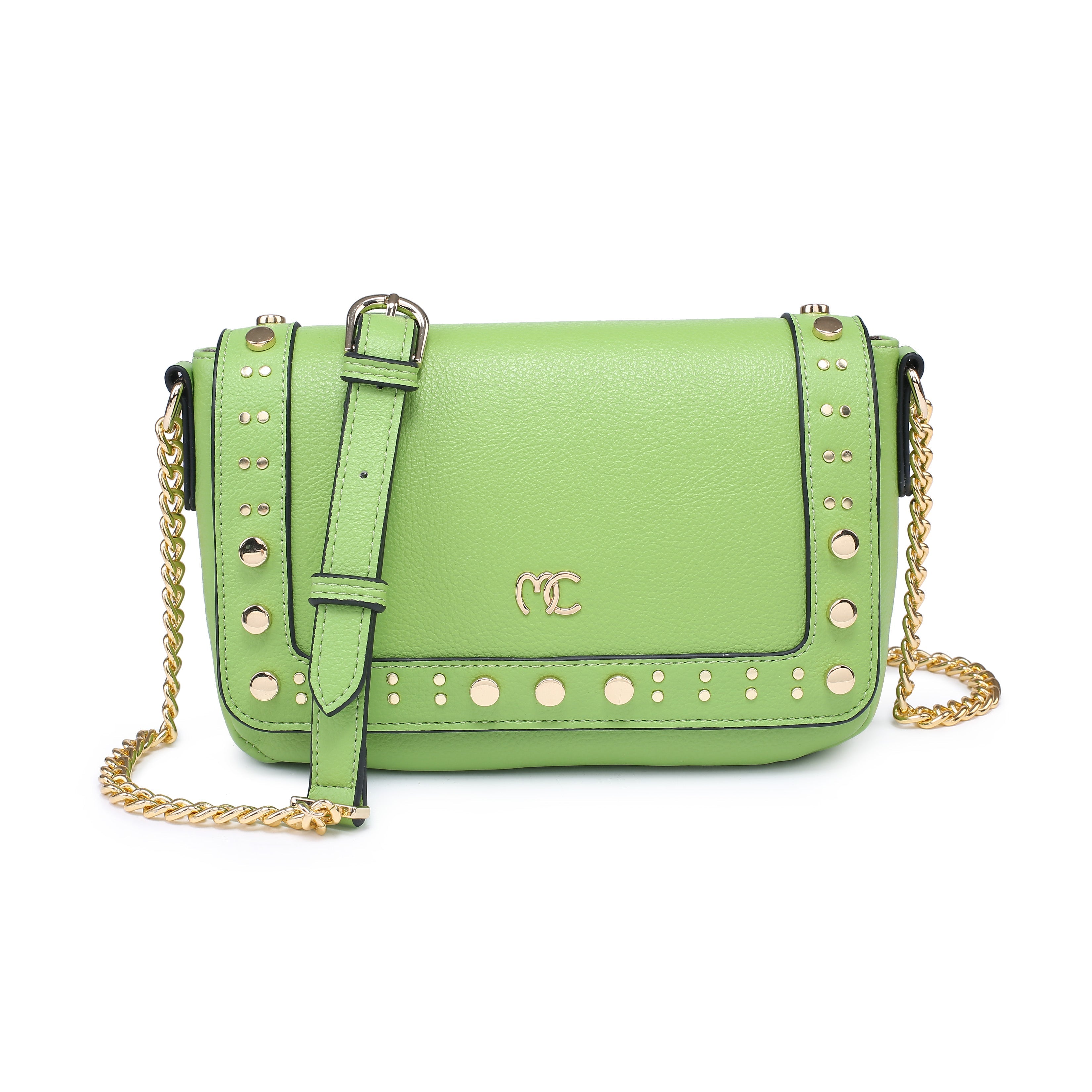 NORA FLAP BAG LIME