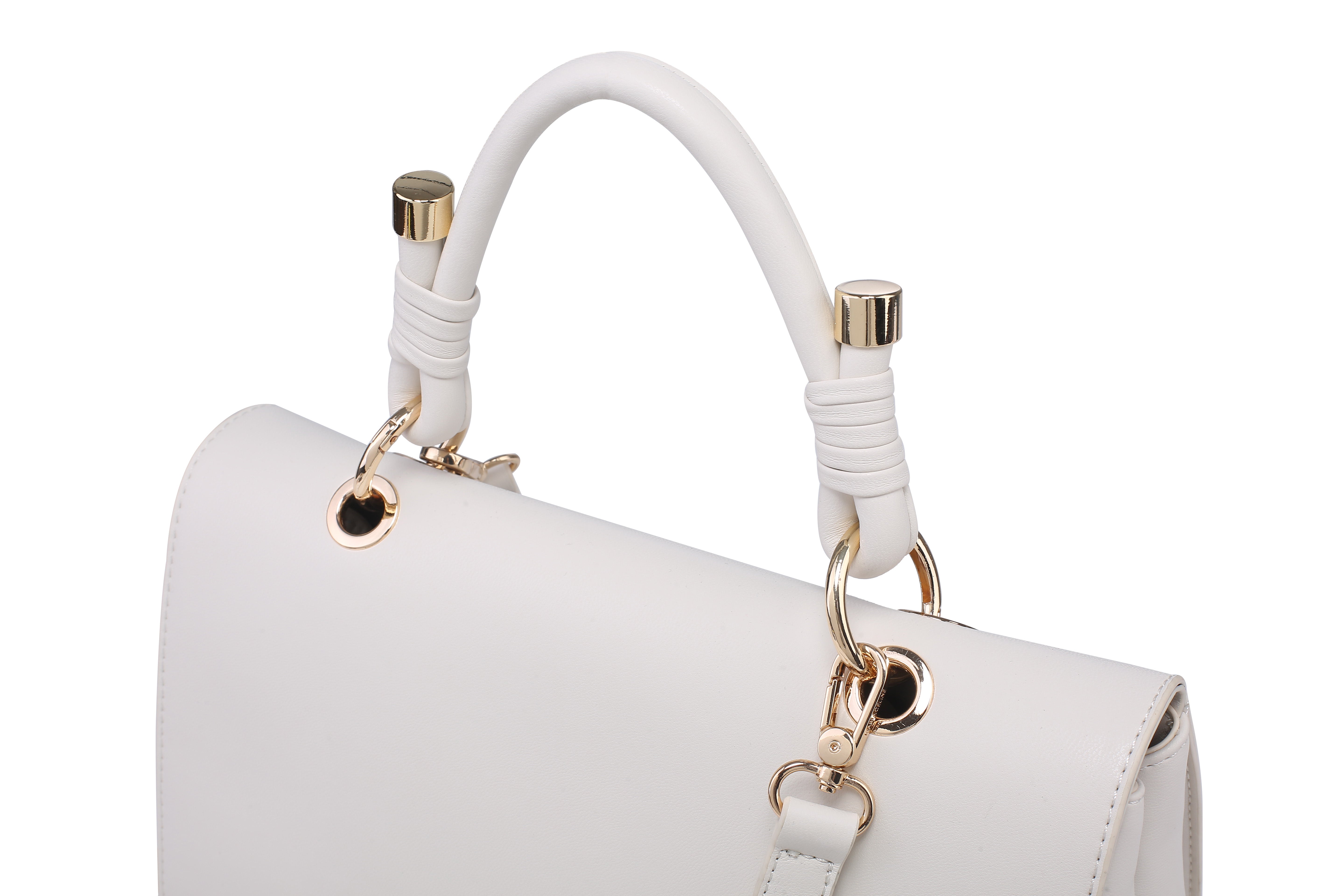 FANNY FLAP HANDBAG WHITE