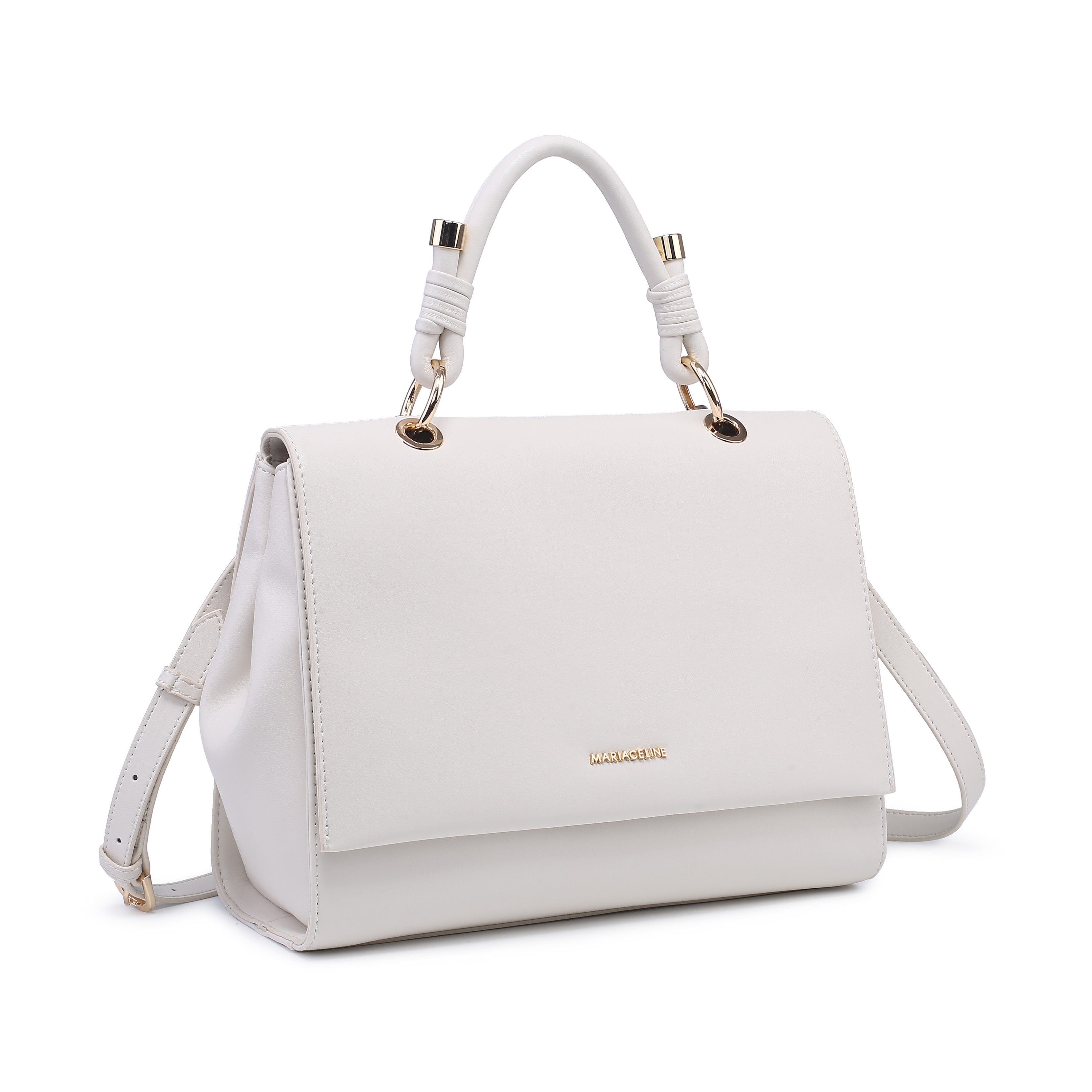 FANNY FLAP HANDBAG WHITE