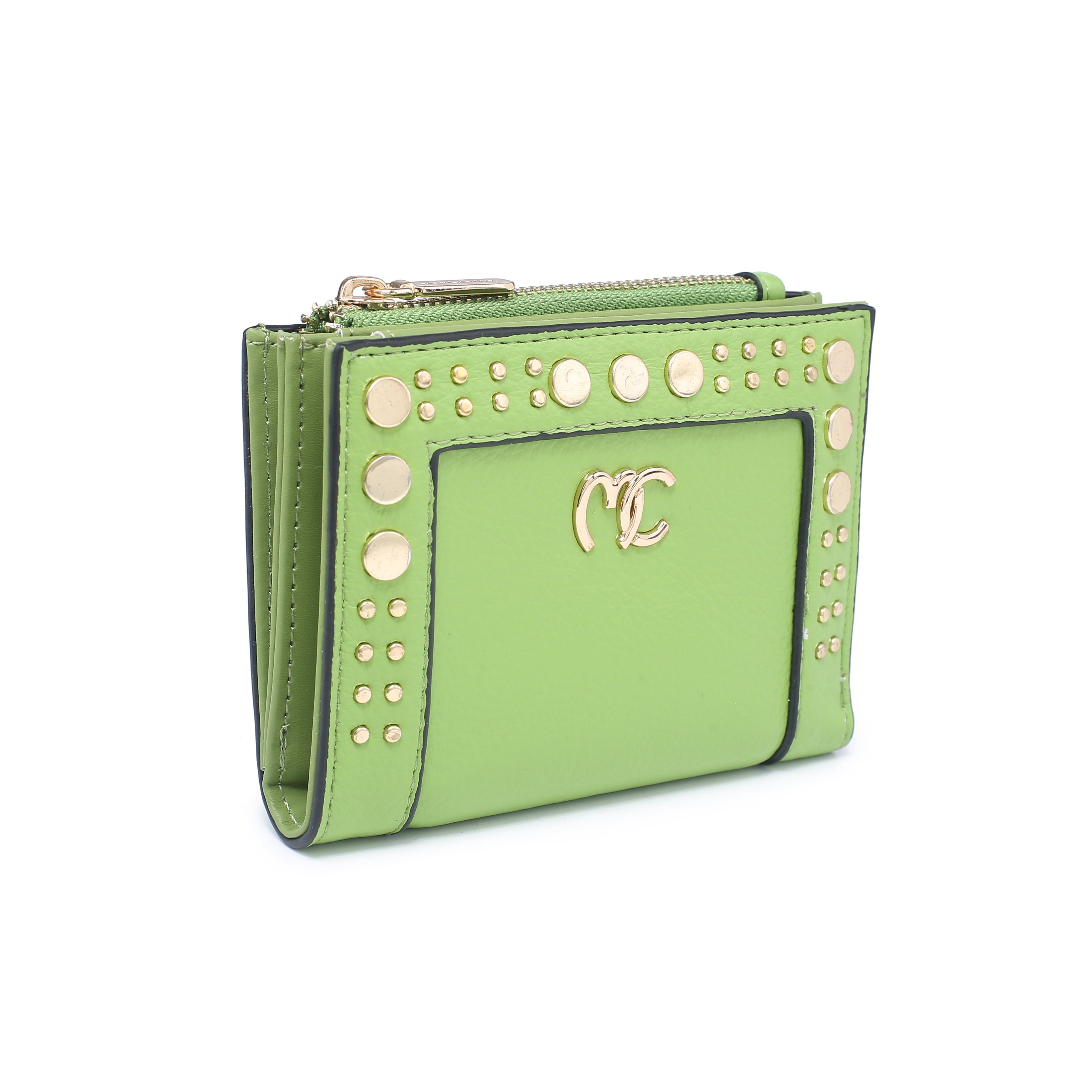 NORA SMALL WALLET LIME