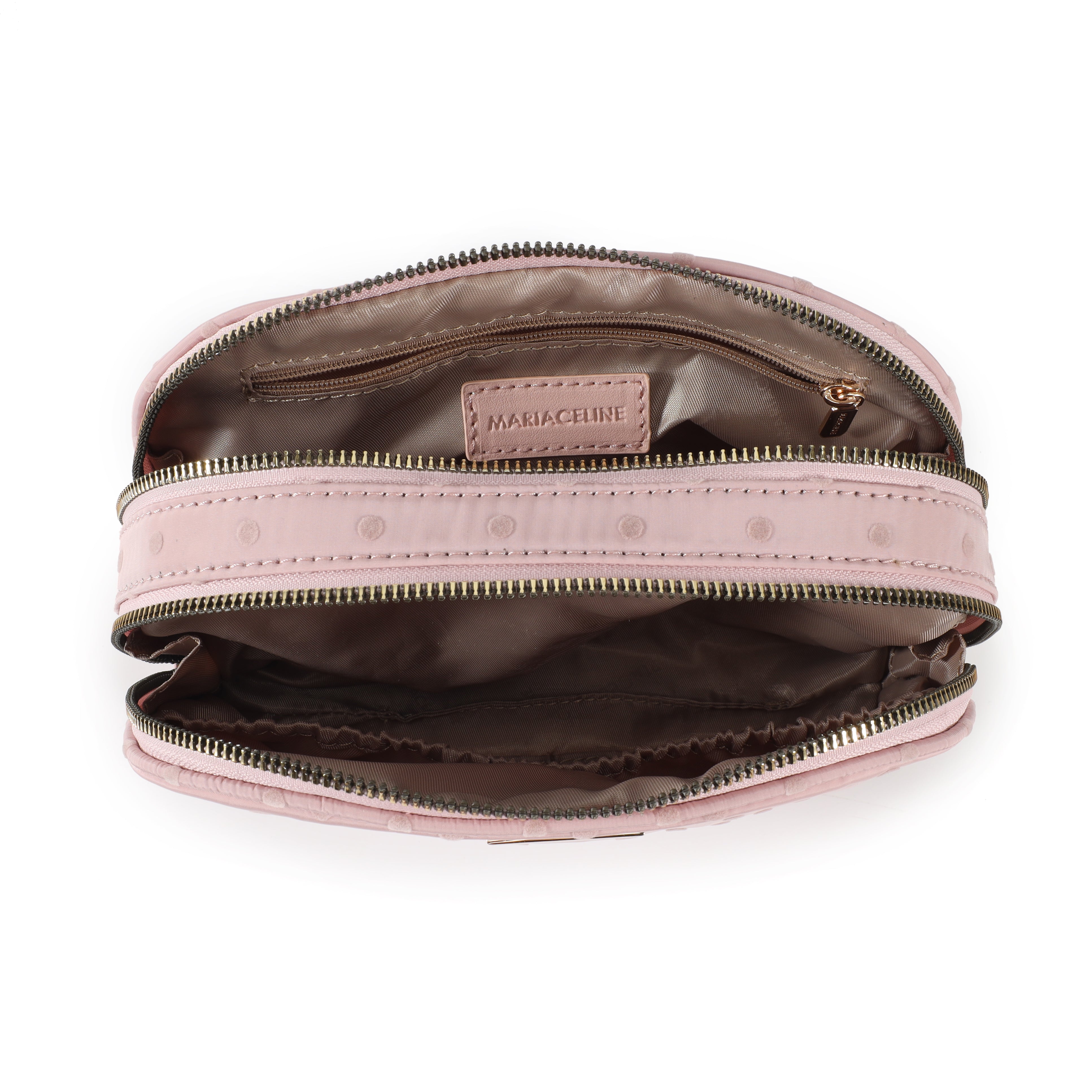 MC5102-2 CAMILA DOUBLE ZIP POUCH