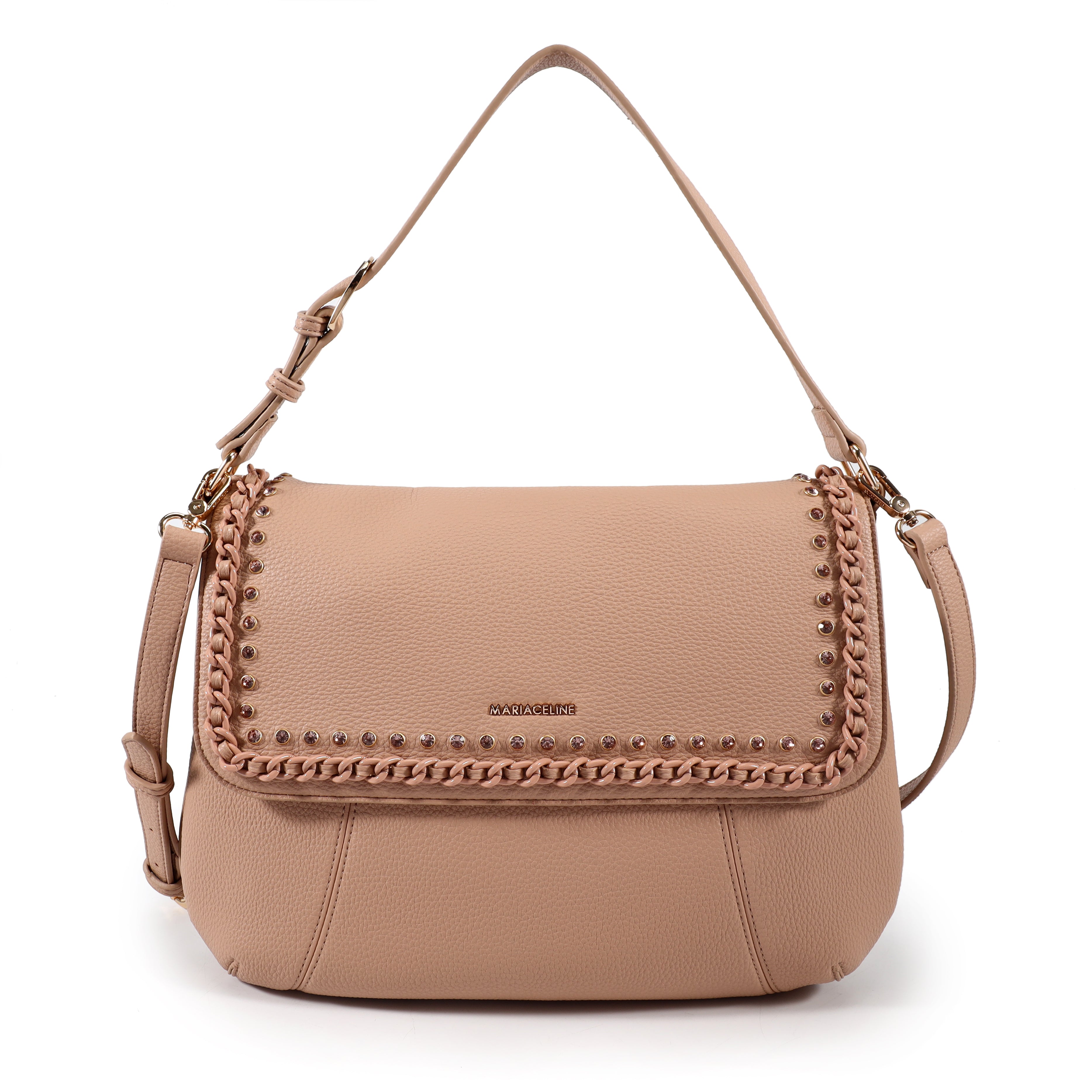 MC5607-1 VIOLA FLAP BAG